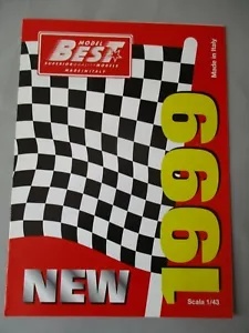 DV9949 DEPLIANT BEST MODEL1999 NOUVEAUTES 15X21 cm 8 pages TRES BON ETAT - Foto 1 di 3