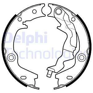 DELPHI LS2161 Brake Shoe Set, parking brake for KIA - Bild 1 von 1