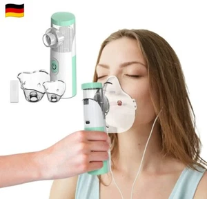 Inhalationsgerät🧖Inhaliergerät Für Erwachsene und Kinder geeignet mit Zubehör✅ - Bild 1 von 6
