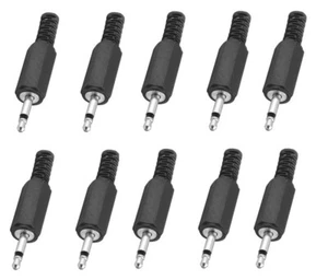 10x conector de clavija MONO 3,5 mm - enchufe de clavija enchufe. soldadura - Imagen 1 de 1