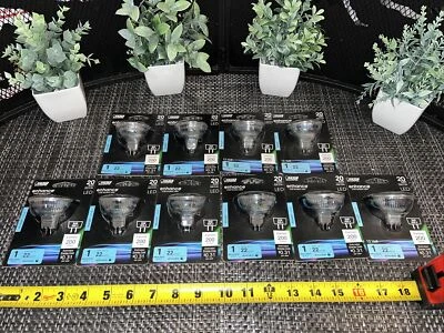 10 QTY! BULK- Feit Electric acre Enhance MR16 GU5.3 LED Bulb Daylight 20 Watt - Image 1 of 4