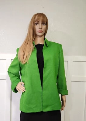 Chaqueta verde para mujer Preston & York talla 18 usada Foto 1 de 4