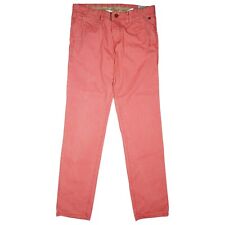 TOM TAILOR Men's Jeans Trousers Chino Stretch Slim 50 W33 L34 33/34 Used Pink