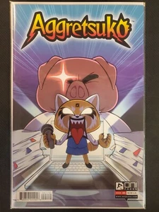 Libro de cómics Aggretsuko #1 Oni Press en estado bastante bueno/casi nuevo segunda impresión - Imagen 1 de 1