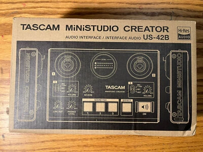 Tascam US-42B MiNiSTUDIO Creator USB Audio Interface (US42B) - Image 1 of 4