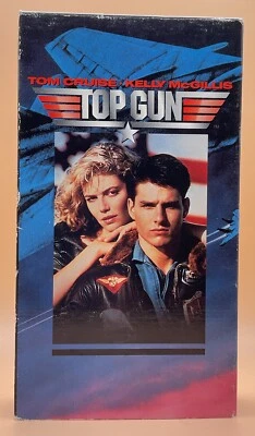 Top Gun VHS 1986, 1996 Tom Cruise Acceptable-G **Buy 2 Get 1 Free** - Image 1 of 3