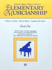 Elementary Musicianship - Book One - Alfred's Basic Piano Library