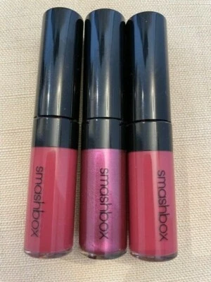 smashbox Be Legendary Lip 3 PACK Foiled Brat / Rose B4 Bros No Box Free ship  - Image 1 of 4