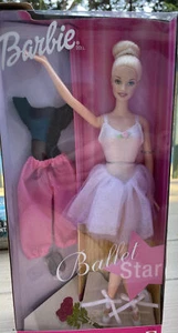 Barbie Ballet Star NRFB Mattel 29195 2000 Rubia Bailarina Vestido Conjunto Tutú - Imagen 1 de 5