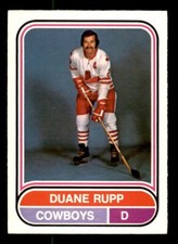 1975-76 O-Pee-Chee WHA #18 Duane Rupp Cowboys NRMT+