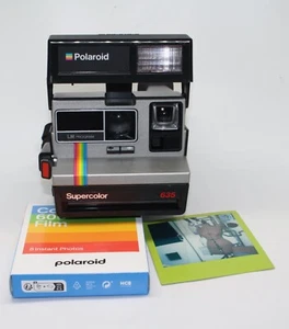Fotocamera istantanea Polaroid Supercolor 635 con pellicola e borsa nuove - pellicola testata e ottime condizioni - Foto 1 di 6