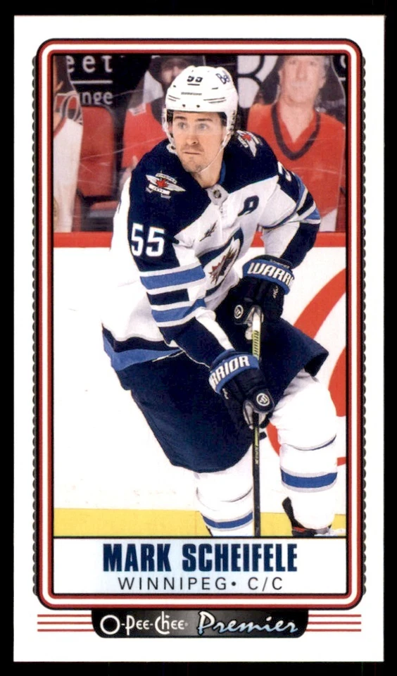2021-22 O-Pee-Chee Premier Tallboys Mark Scheifele #P-22 - Image 1 of 2
