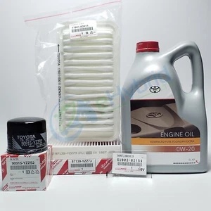 Original Toyota GT86 Service Kit 2012 - 2016 mit 5L 0W20 Öl & allen Filtern - Bild 1 von 1