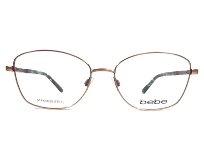 Monturas de gafas Bebe BB5192 770 ORO ROSA rojo verde Swarovski 52-16-135 Foto 1 de 4