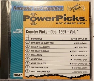Sound Choice Power Picks Country - Dec. 1997 Vol 1 SC3047 - Picture 1 of 2