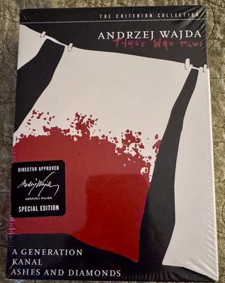 ANDRZEJ WAJDA: THREE WAR FILMS CRITERION ‼️OOP‼️3-DVDS BRAND NEW POLAND WW II - Image 1 of 4