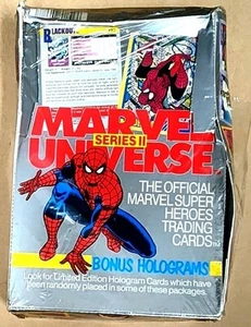 1991 Impel Marvel Universe Series 2 Box Factory Sealed Trading Cards - Picture 1 of 5