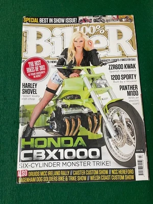100% BIKER 164 ZZR600 KWAK PANTHER M100 HONDA CBX 1000 TRIKE HARLEY SHOVEL - Image 1 of 4