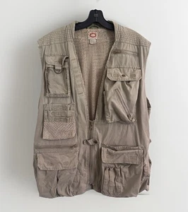 Vintage Banana Republic Vest Men's L Safari Photographer Hiking Tactical Fishing - Picture 1 of 9