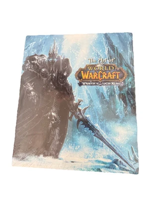 The Art of World Of Warcraft Wrath Of The Lich King Hardcover Book New Sealed - Image 1 of 2