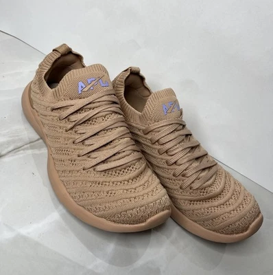 Zapatillas deportivas para correr APL TECHLOOM Wave 0621XC rosa para mujer talla 7 Foto 1 de 4