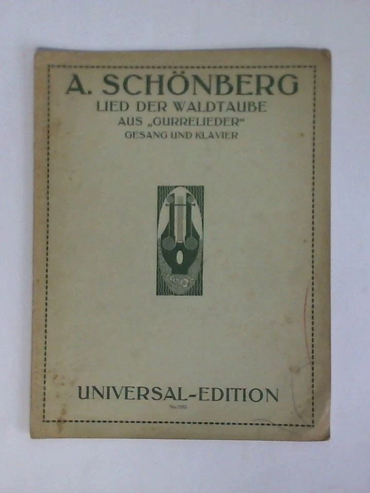 Gurrelieder (J. P. Jacobsen), Klavierauszug von Alban Berg. Einzelausgaben: U. E - Bild 1 von 1