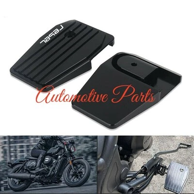 Reposapiés Billet clavijas anchas pedales para HONDA Rebel 300 500 CMX500 CMX300 Foto 1 de 4