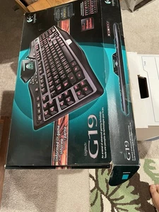 Logitech G19 Computer Keyboard with Power Cord Wired **NEW IN BOX** - Afbeelding 1 van 2