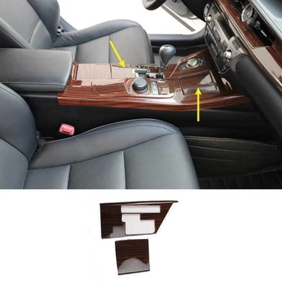 Para Lexus ES300h ES350 2013-2015 madera grano consola central panel de cambio moldura Foto 1 de 4