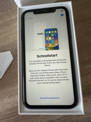 Apple iPhone 11, Schwarz, ohne Simlock, 128GB - Bild 1 von 4