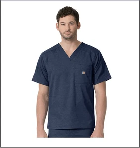 Neu mit Etikett Carhartt STYLE #C15108 robustes FLEX RIPSTOP BRUSTTASCHE SCHEUEROBERTEIL - Bild 1 von 5