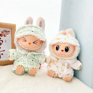 Compatible with Labubu – 17cm Idol Doll Pajamas Set, Kpop EXO Outfit & Eye Mask - Picture 1 of 27
