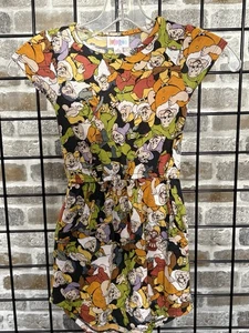 Lularoe Girls Dress size 4 Disney Snow White & The 7 Dwarfs With Pockets - Picture 1 of 6