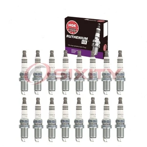16 pcs NGK Ruthenium HX Spark Plugs for 1998-2002 Mercedes-Benz E430 4.3L V8 xs - Picture 1 of 5