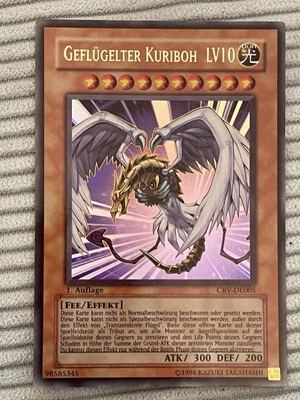 Yugioh Geflügelter Kuriboh LV 10 (CRV-DE005) - Ultra Rare, 1. Auflage Yu-Gi-Oh  - Bild 1 von 2