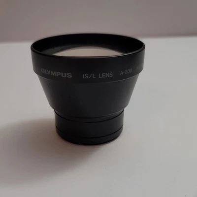 Olympus 49mm  IS/L Lens A-200 A200 A 200 H.Q. 1.5x 1 Wide angle Converter AUX - Image 1 of 4
