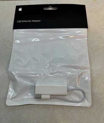Apple USB Ethernet Adapter - Genuine Authentic - Model A1277 - New - Image 1 of 2