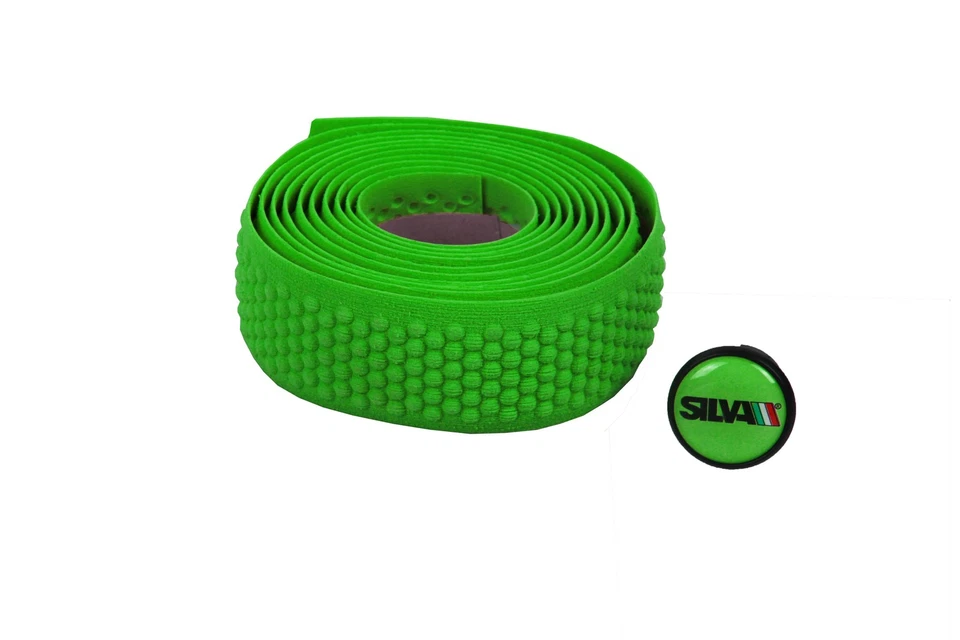 Nastro Manubrio Silva Pallino Verde - Immagine 1 di 1