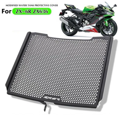 Radiator Grill Guard Cover Protector For Ninja ZX-6R 2013-2024 636 2013-2018 - Image 1 of 4