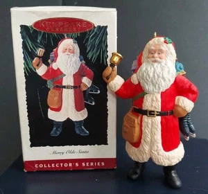 Hallmark Keepsake Ornament Collector's Series "Merry Olde Santa" 4th 1993 Box - Picture 1 of 10