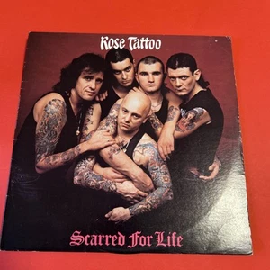 ROSE TATTOO ''SCARRED FOR LIFE '' VERY RARE AUS COPY-1982- APLP . 056 - Picture 1 of 4