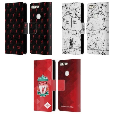 CUSTOMISED LIVERPOOL FOOTBALL CLUB LOGO 1 PU LEATHER BOOK CASE FOR GOOGLE PHONES - Image 1 of 4