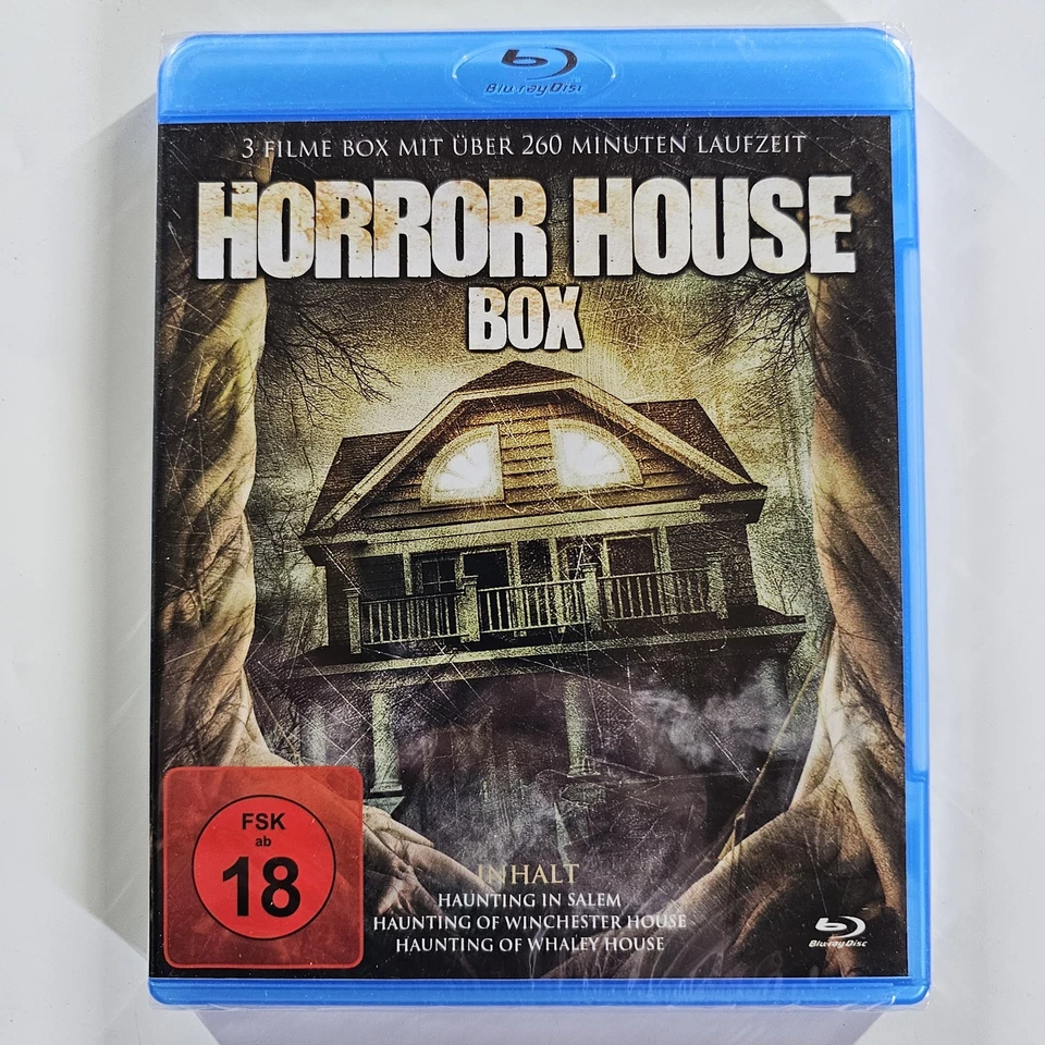 Horror House Box - 3 Filme eine Box - BLU-RAY - NEU&OVP  - Bild 1 von 1