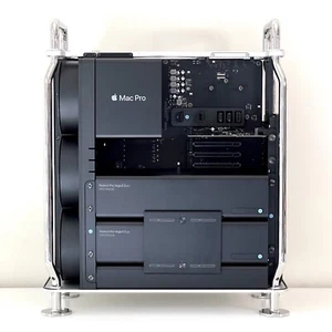 2019 Apple Mac Pro ・ 24-core ・ 384GB RAM ・ 4TB SSD ・ 2x Radeon Vega II DUO 64GB - Picture 1 of 7
