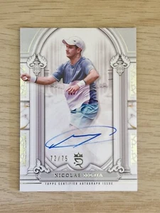 2024 Topps Royalty Tennis - Nicolas Mejia 72/75 Imperial Ink - OnCard Auto - Picture 1 of 3
