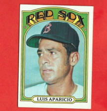 1972 Topps #313 Luis Aparicio Boston Red Sox VGEX