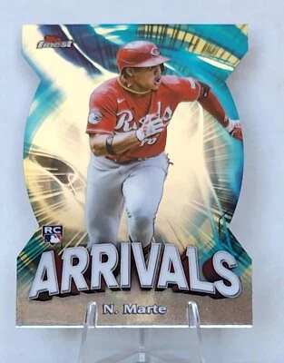 2024 Topps Finest Arrival Noelvi Marte #A-10 Rookie - Image 1 of 2