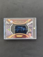 Joe Nathan 2007 Sweet Spot Signatures 1/1  Auto Autograph Blue Ink On Leather