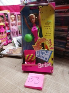 Speedo "Flip'n Dive" Barbie - Mattel 18980 - 1997 - NIB - Picture 1 of 4