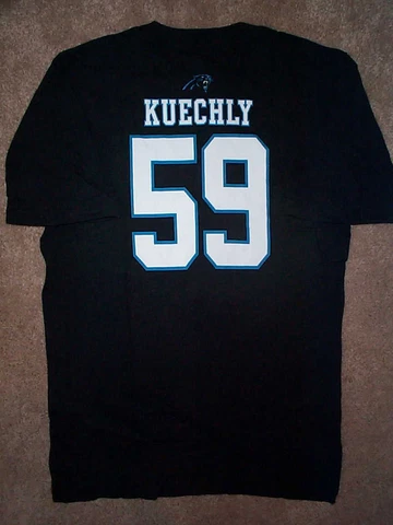 (NEW/NWT) Carolina Panthers LUKE KUECHLY nfl Jersey Shirt YOUTH KIDS BOYS (xl) Cover